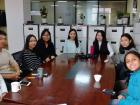 Here I am at speaking practice with some older students. Most of them have already graduated college!