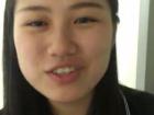 Video-chatting with my roommate from Hangzhou, Jiayao, after two years apart