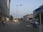 A round moon lighting up the city as the Mid-Autumn Festival approaches