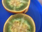 This is a fruit called a lulo and it´s one of my new favorites!