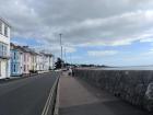 The beautiful houses by the beach in Exmouth