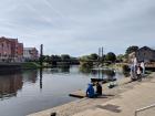 Many people in Exeter visit the quay