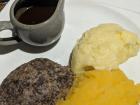 Haggis, neeps and tatties with gravy