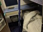 Caledonian Sleeper train bedroom