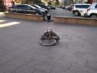 There are beautiful statues all over Omsk