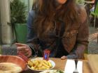 Eating dinner with Jenny