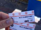 Bus tickets