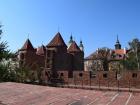 Old city wall in Warsaw to protect the city