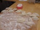 Rolling out the pierogi