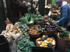 The Borough Market in London had fresh produce vendors, cheese stalls, bakeries and more! 
