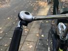 You ring your bell to get someone's attention while biking