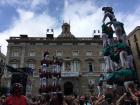 The Castelles (human towers) of the La Mercè festival.