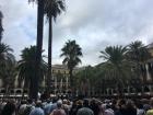 A free concert in the Plaça Real.