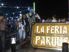 Look at the bright and flashy entrance of La Feria del Parque!
