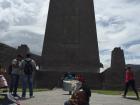 Hanging out at the Mitad del Mundo (the Middle of the World)