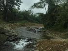The calm rivers, streams and rocks found in the Shuar village