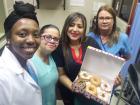 They loved the donuts that I bought for them on my last day. Farewell, ITB!