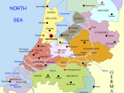 On this map, you can see how close the border of Belgium is to the city of Maastricht