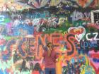 You can add to the wall with permanent markers or spray paint