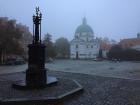 In Warsaw, the days grow shorter and the fog is rolling in
