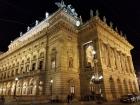 The outside view of Prague's National Opera House