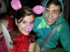 Dressed as Kermit and Ms. Piggy for Halloween!