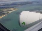 The view of Ireland from my plane after a 3,000 mile ride