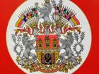 The symbol of the Czech Republic that is painted on the side of the trams