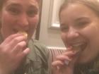 We even eat dessert together!