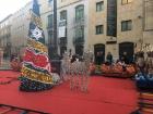 They started decorating for Christmas in Salamanca
