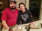 Our first Christmas holiday cookies are complete! 