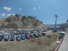 People often park their cars in an open lot and take the Teleférico into the city, in order to avoid traffic