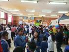 A student fair at the local school in Mallasa