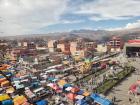 Mi Teleférico views from El Alto to the center of La Paz 