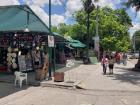 One of Salta's peaceful outdoor markets