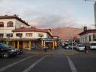 Walking to the bus station in Iquique, Chile 