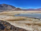 A beautiful lagoon in the Atacama Desert