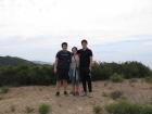 Last year, hiking the Goleta wind caves with friends