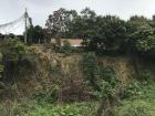 Locals build their homes and grow crops within the mountains