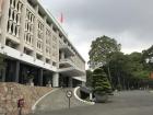 The Reunification Palace commemorates the reunification of Vietnam after the War