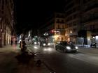 Nearly lonely streets in the peaceful city of Vigo