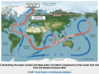 Diagram of ocean water circulation by The M factory © Smithsonian Institution