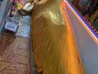 Reclining Buddha is a common statue. It symbolizes Buddha during his final illness, about to enter parinirvana, a state of nirvana after death.