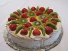 A pavlova in its sweet goodness