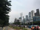 In the center of Jakarta, one is able to find plenty of skyscrapers containing malls, offices and entertainment venues