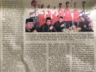 Our breakfast program in the newspaper!