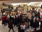 A hectic Harrods department store