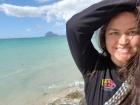 Me at one of the beautiful beaches