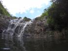 The spot where we went swimming at the falls!