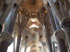 Tree-like pillars in the Sagrada Família